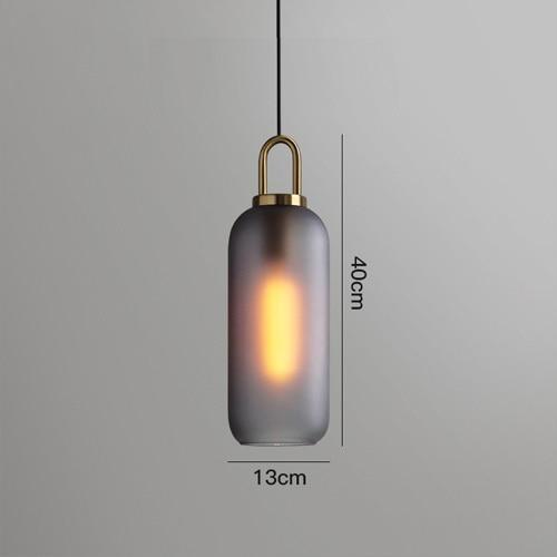 Moderne glazen hanglamp - Garnar