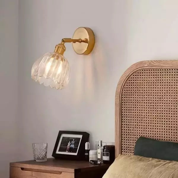 Glazen Tulpen Bloem Wandlamp | Elegante Bloemige Verlichting voor een Stijlvol Interieur - MurCharm