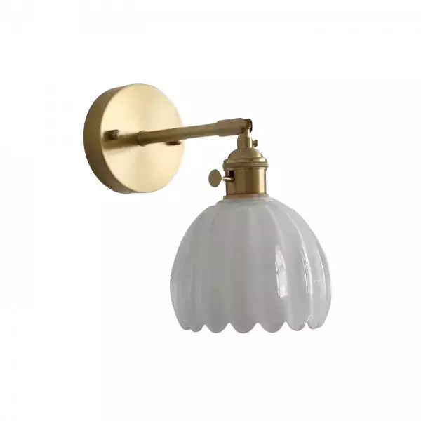 Glazen Tulpen Bloem Wandlamp | Elegante Bloemige Verlichting voor een Stijlvol Interieur - MurCharm