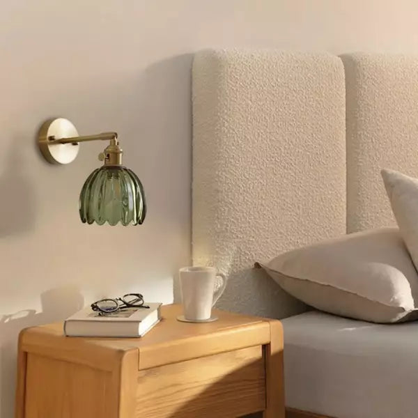 Glazen Tulpen Bloem Wandlamp | Elegante Bloemige Verlichting voor een Stijlvol Interieur - MurCharm