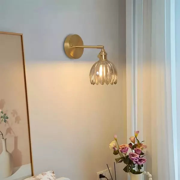 Glazen Tulpen Bloem Wandlamp | Elegante Bloemige Verlichting voor een Stijlvol Interieur - MurCharm