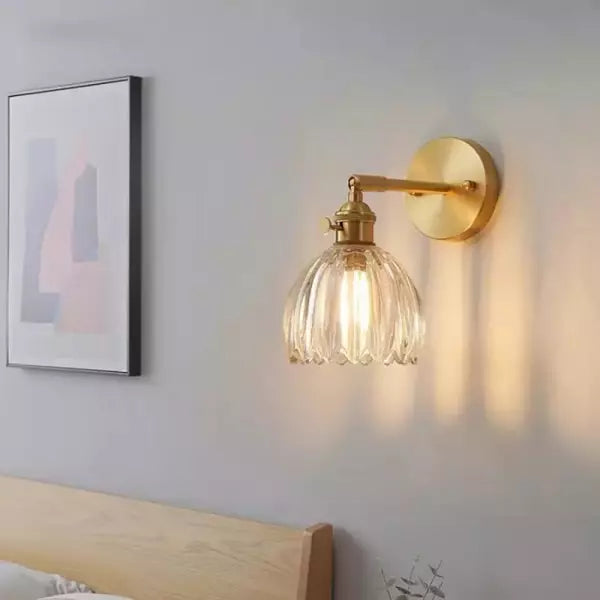 Glazen Tulpen Bloem Wandlamp | Elegante Bloemige Verlichting voor een Stijlvol Interieur - MurCharm