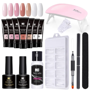 Polygel nagels starter kit! - langdurige nagellak - eenvoudig in gebruik - Molie