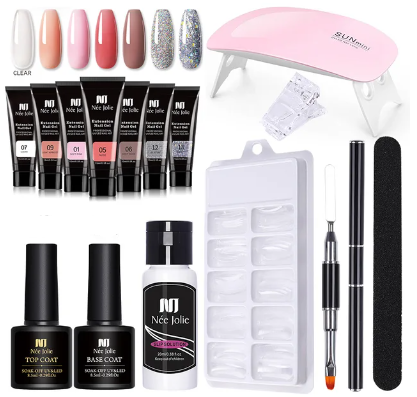 Polygel nagels starter kit! - langdurige nagellak - eenvoudig in gebruik - Molie