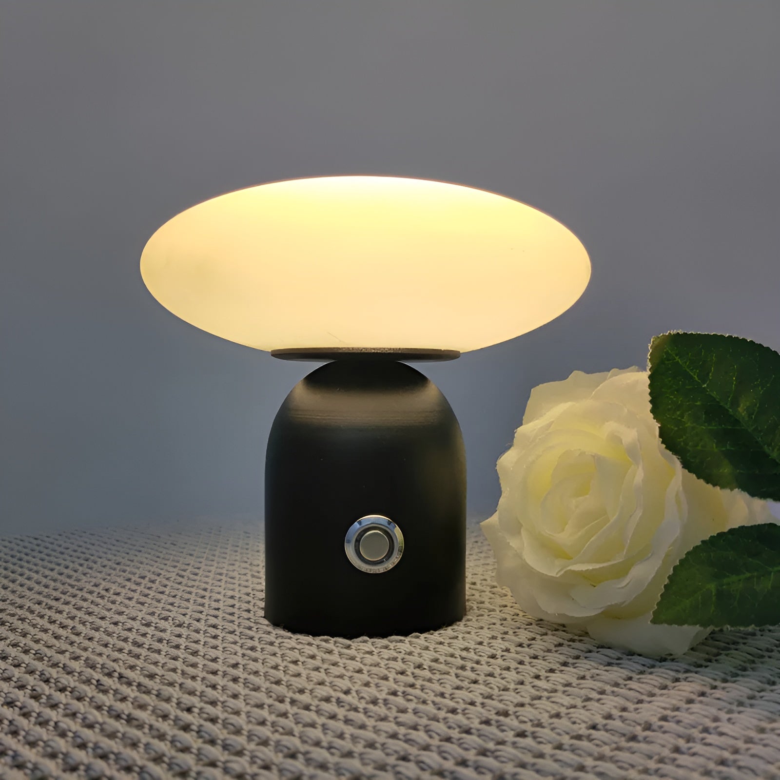 Scandinavische Luxe Paddestoellamp met Smart Touch - Tafellamp Zonder Snoer - ScandiLamp