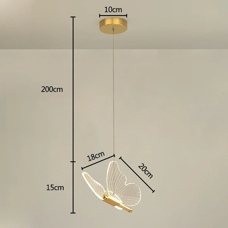 Moderne & Elegante Vlinder Hanglamp - Nanic