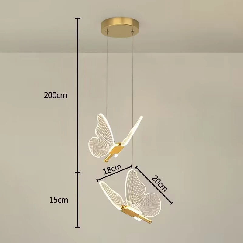 Moderne & Elegante Vlinder Hanglamp - Nanic